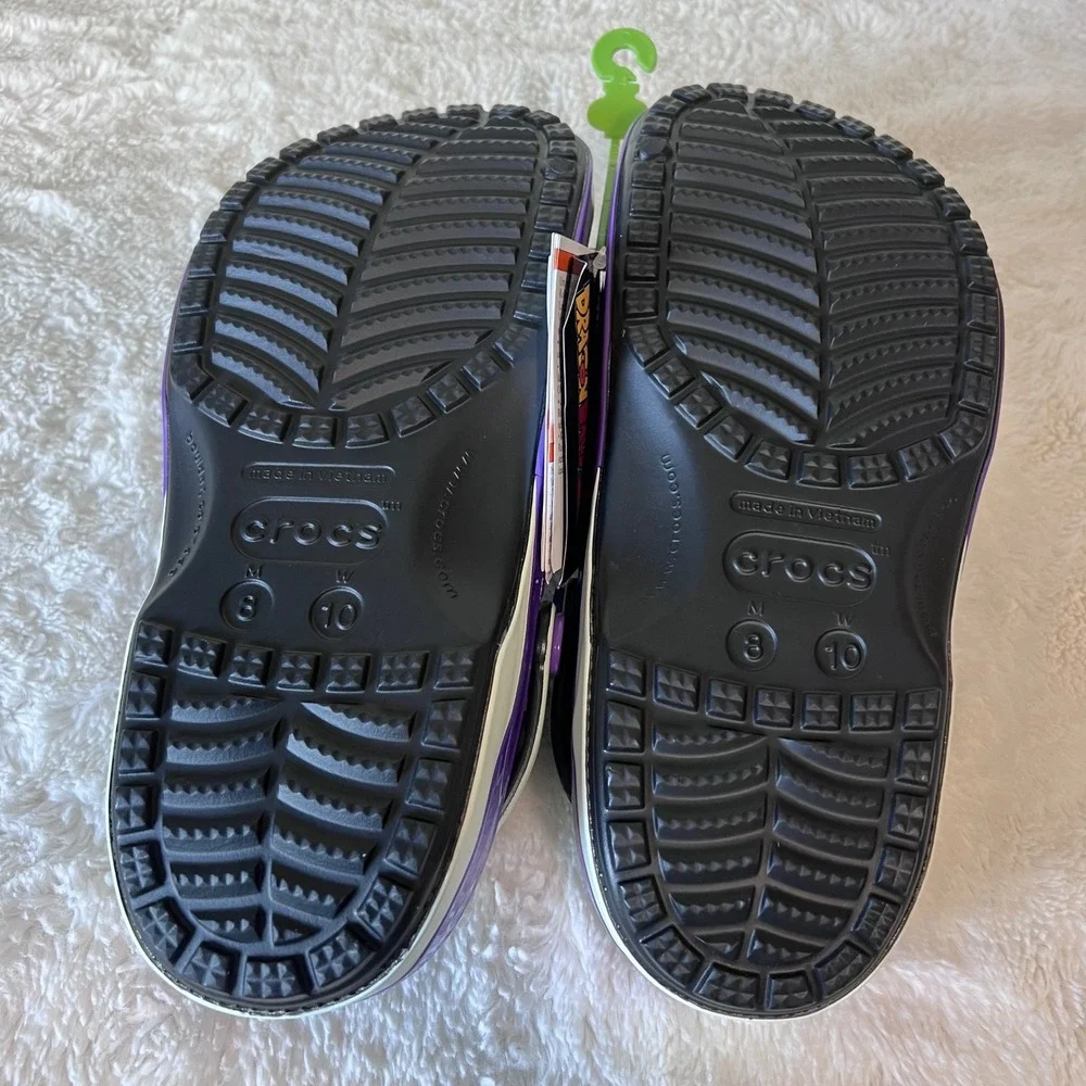 Crocs Dragon Ball Z Frieza Classic Clog Purple White Mens 8  display picture 1